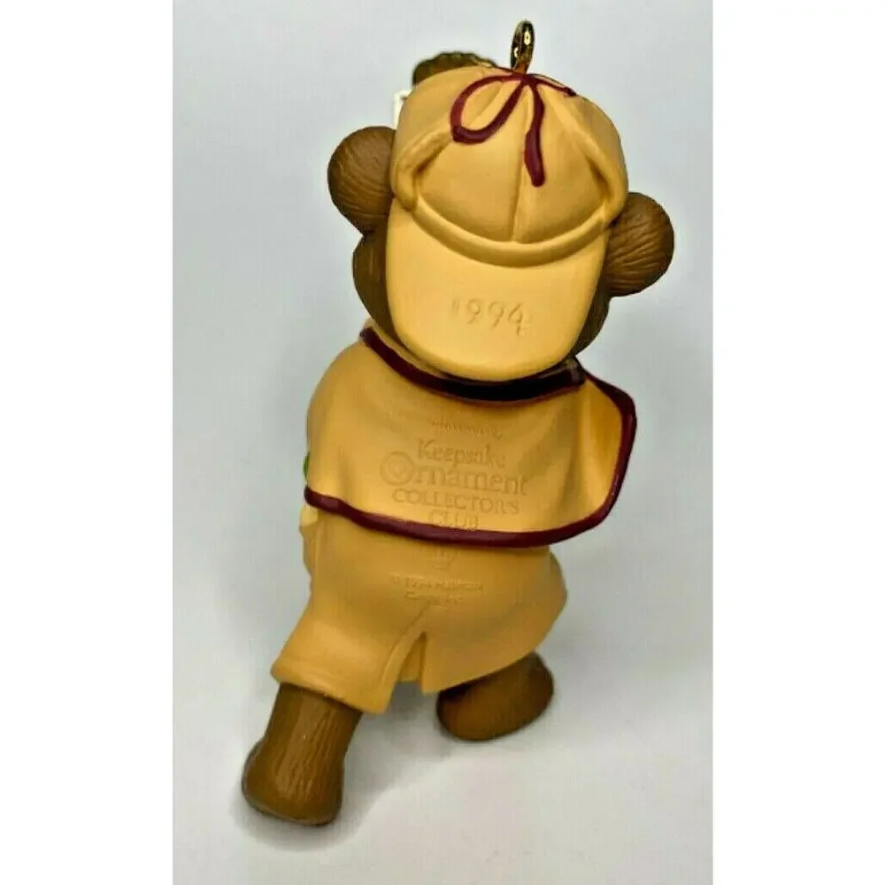 1994‎ Hallmark Holiday Pursuit Keepsake Ornament Club Ornament U65